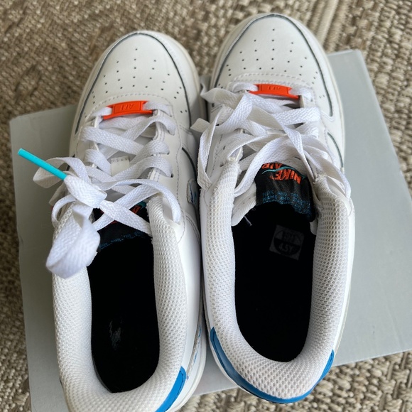 Nike Air Force 1 LV8 GS Multicolor Sneakers Size 4.5 Youth W/Original Box - Picture 6 of 16